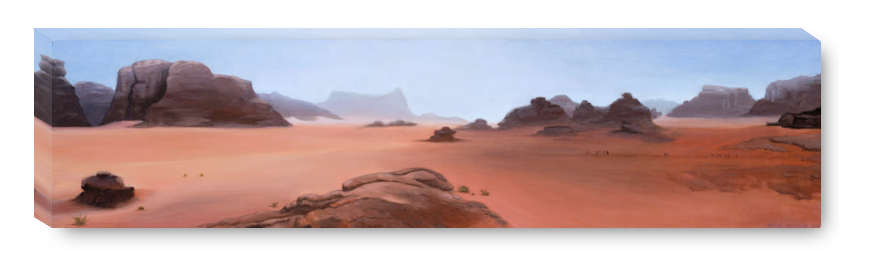 Wadi Rum 12" x 48" Giclée Stretched Canvas Print
