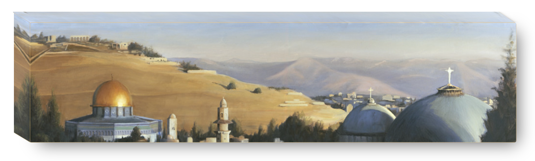 Jerusalem Horizons 12" x 48" Giclée Stretched Canvas Print