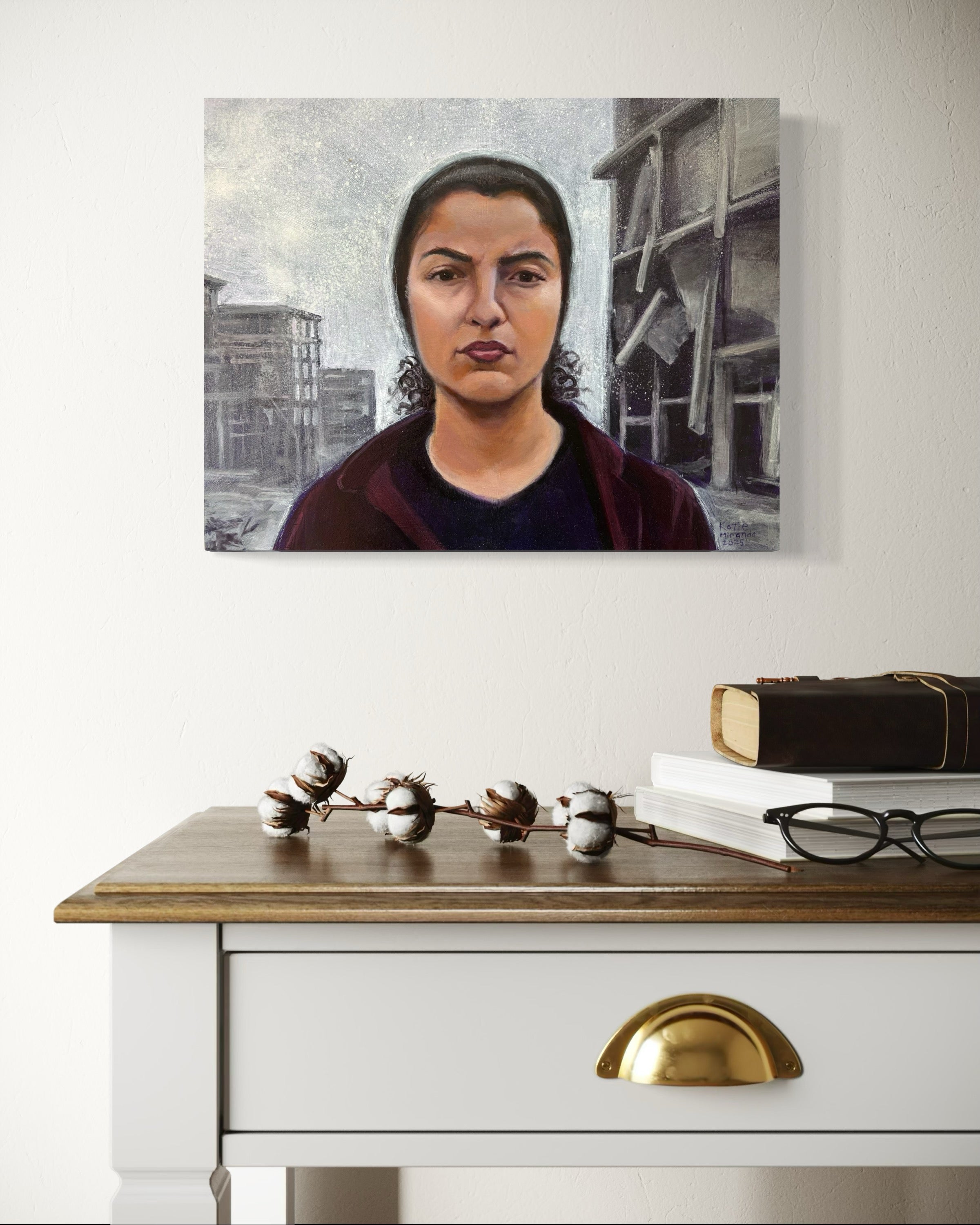 Wizard Bisan 11" x 14" painting