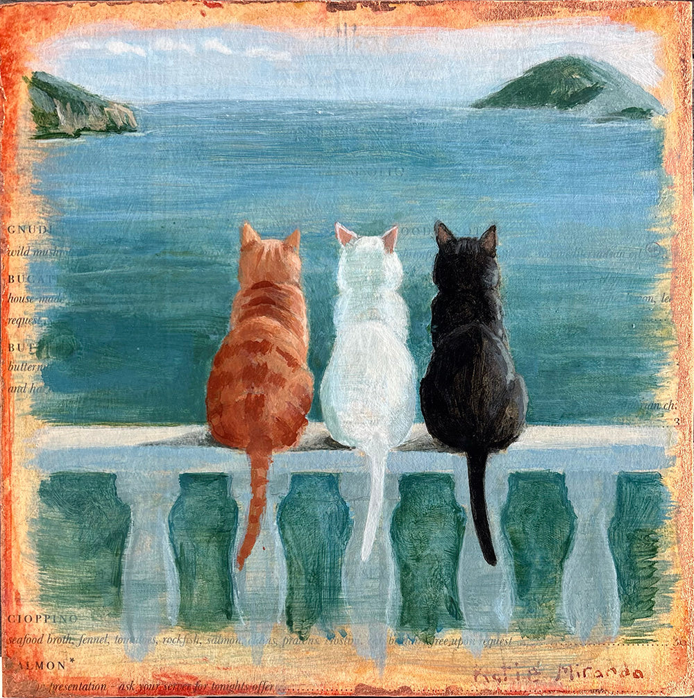 8 x 8 acrylic painting