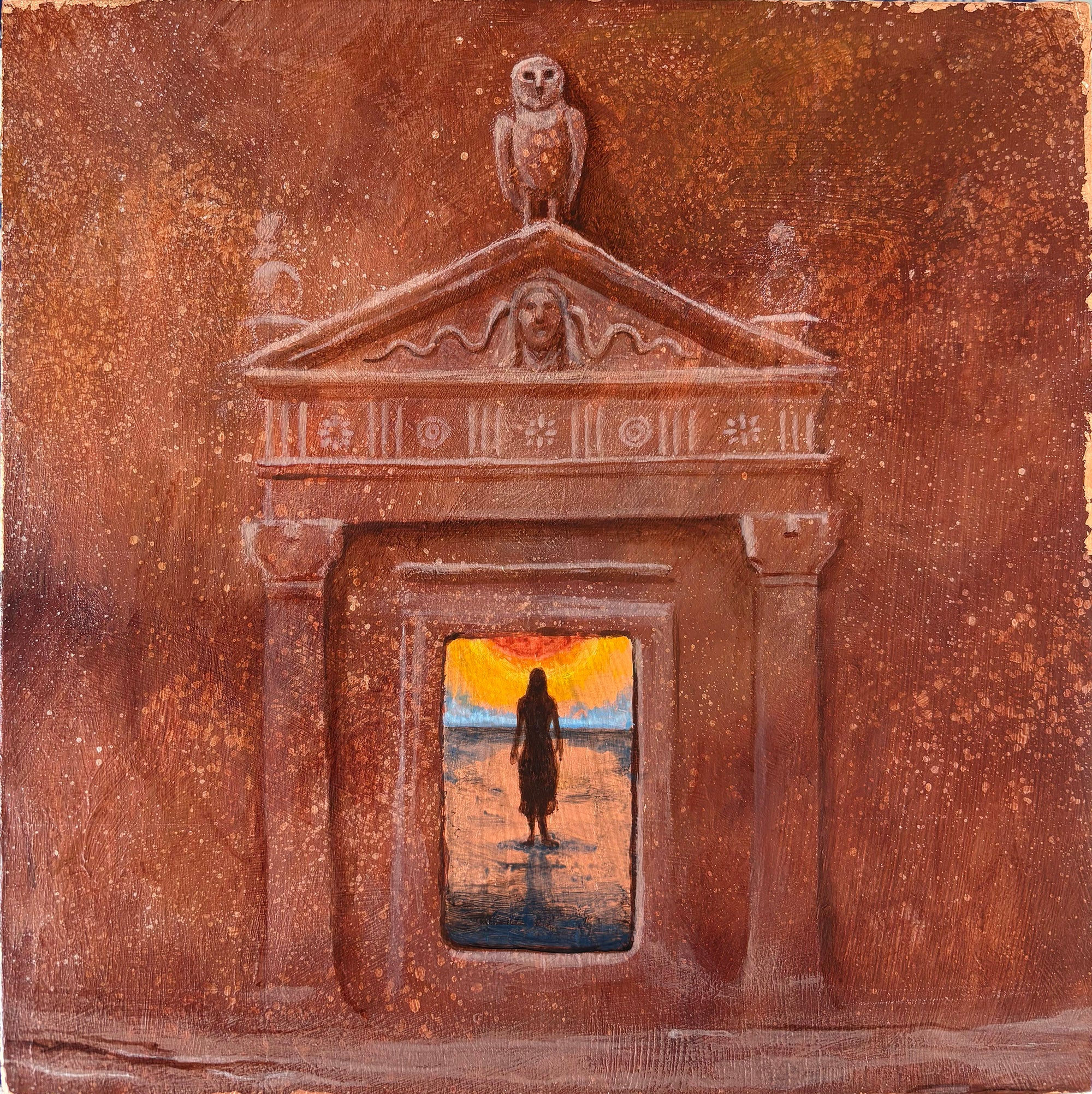 Nabataean Door painting
