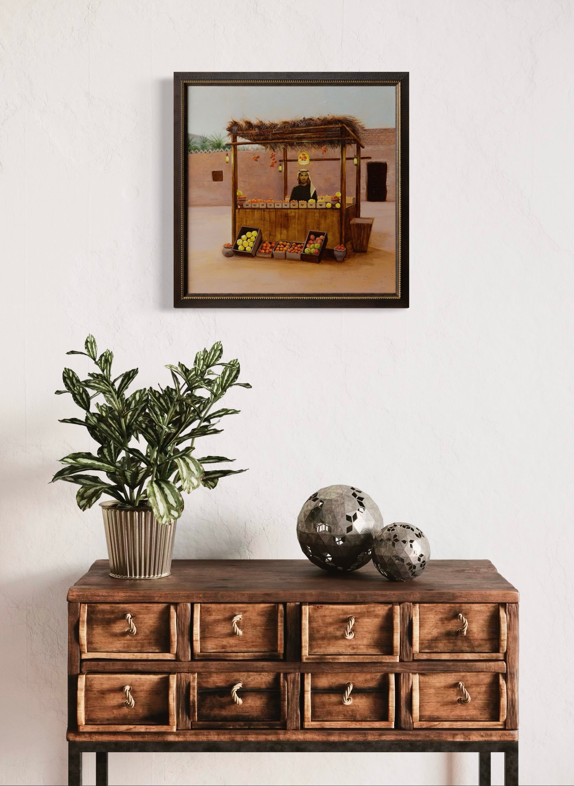 Pick Me: The Choice Between Choosing and Being Chosen Has Lasting Consequences framed oil painting