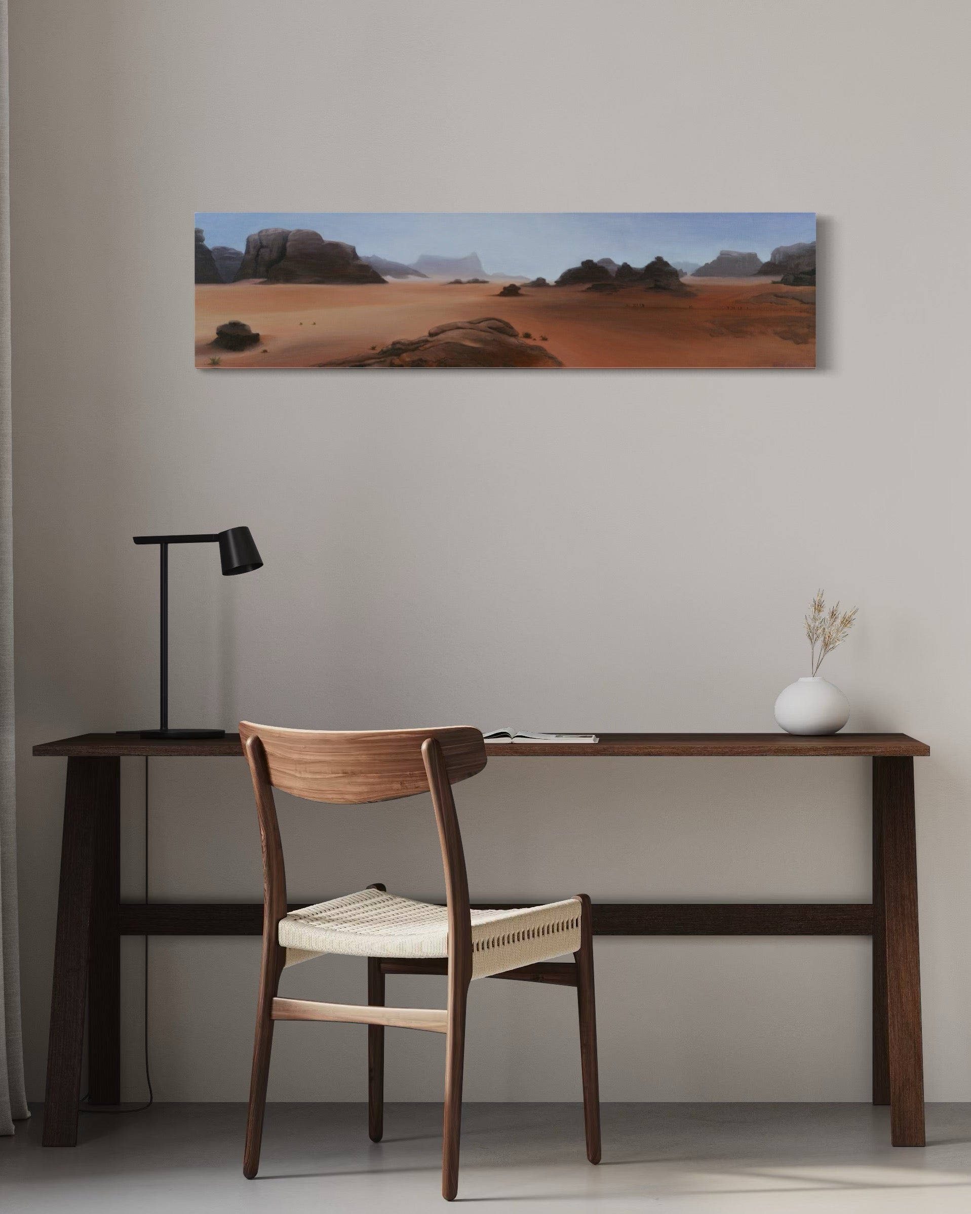 Wadi Rum 12" x 48" original painting on canvas