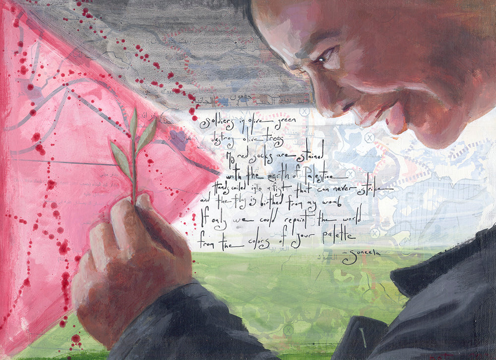 Hisham painting