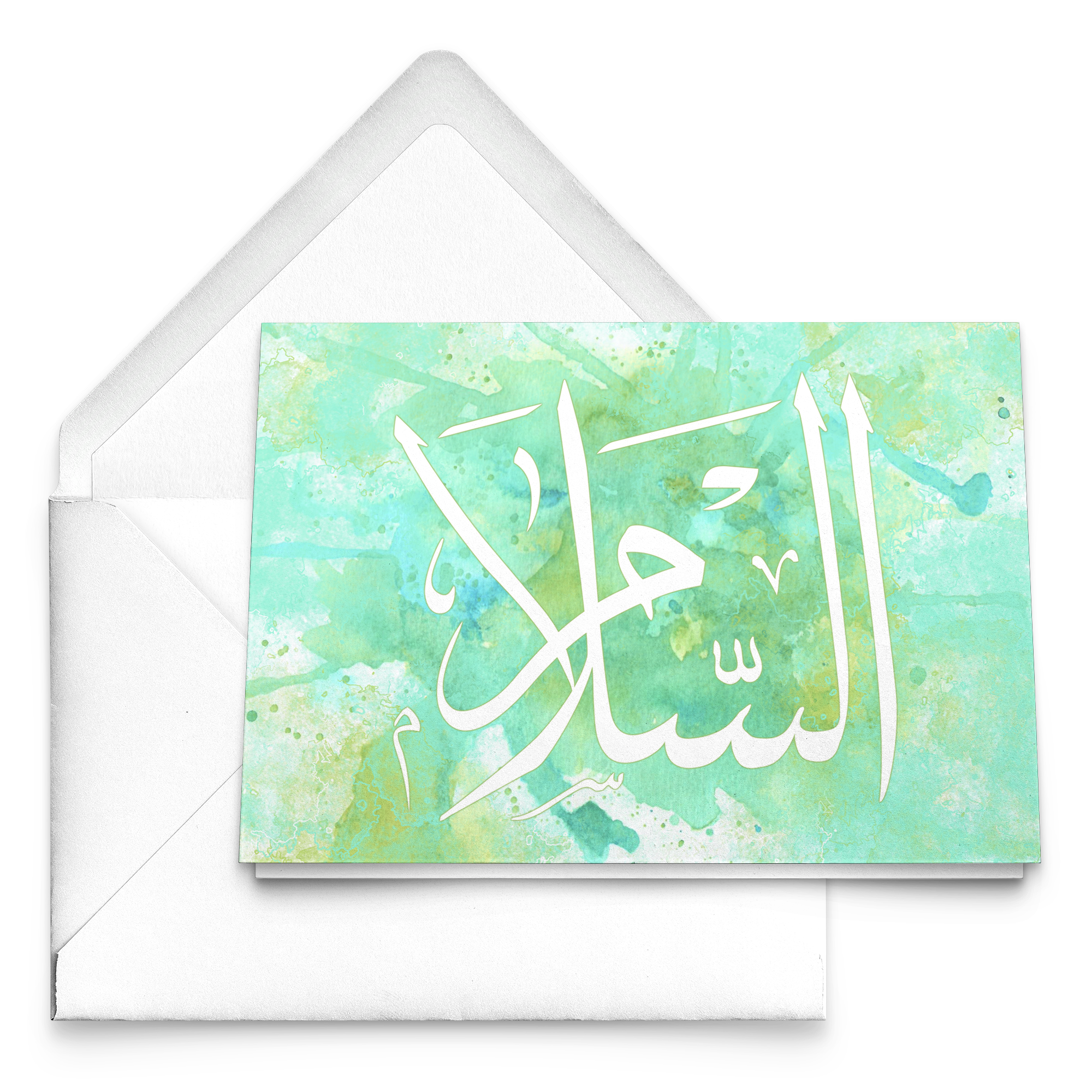 Salaam "peace" Arabic 10 piece greeting card set