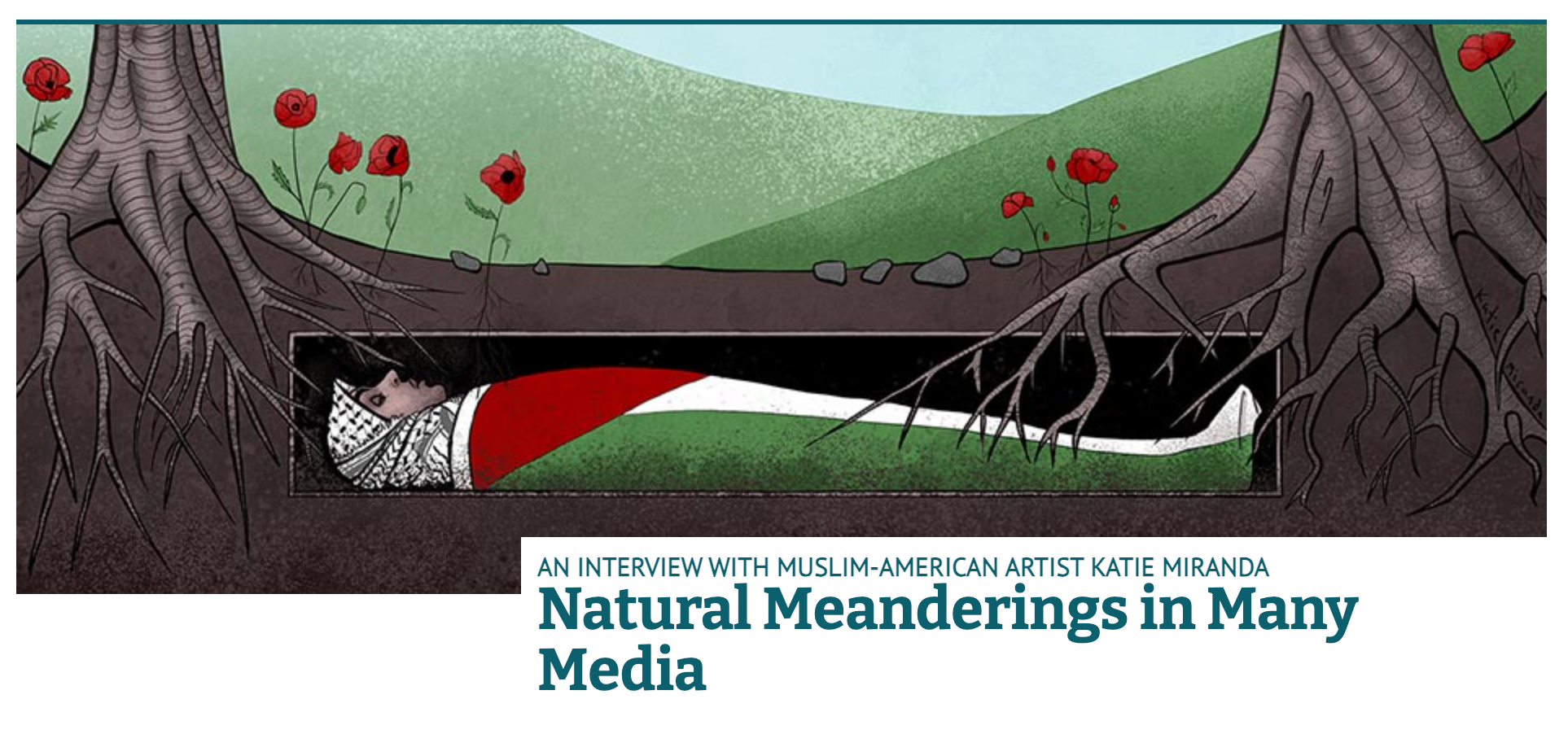 Natural Meanderings in Many Media