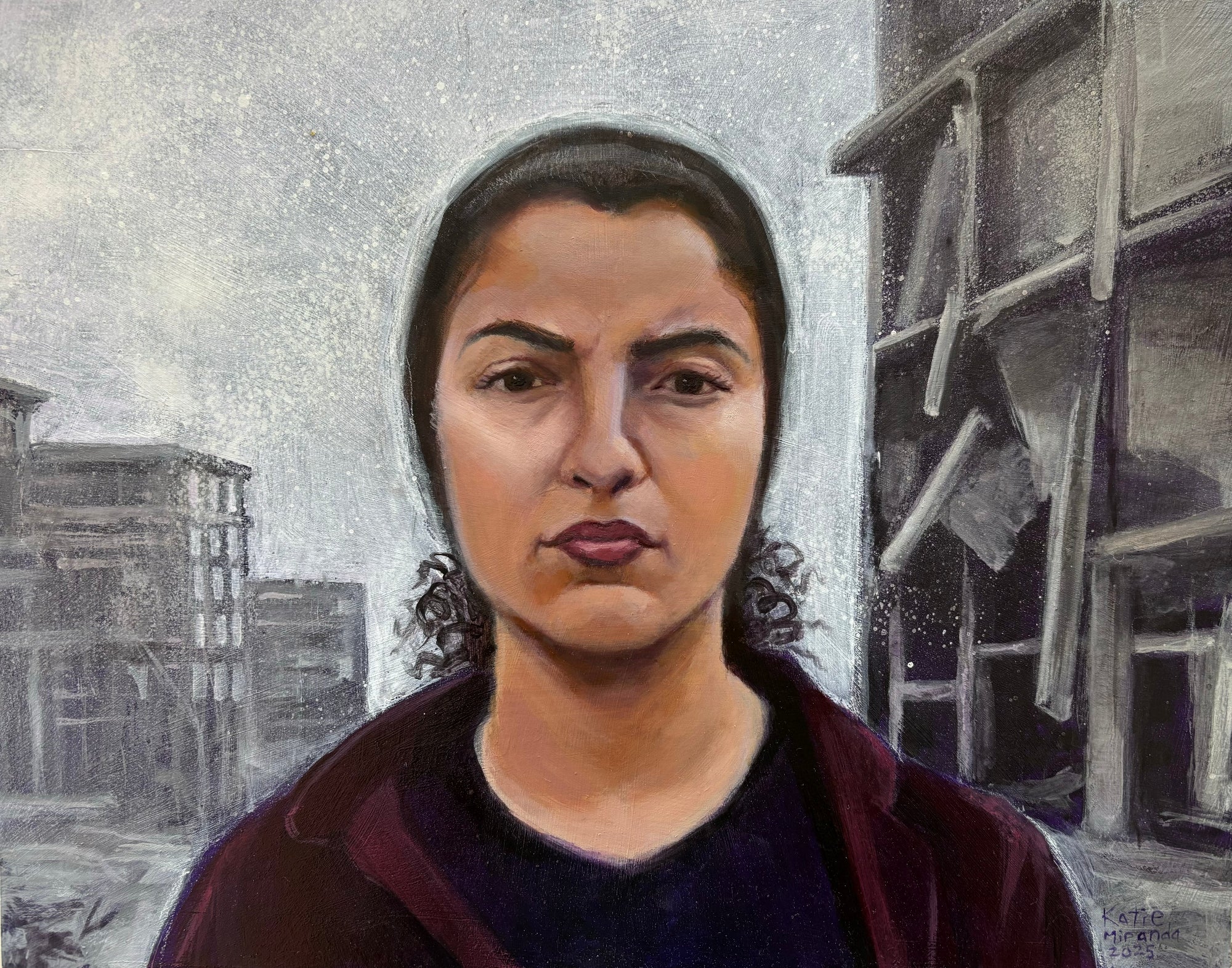 Bisan Owda painting
