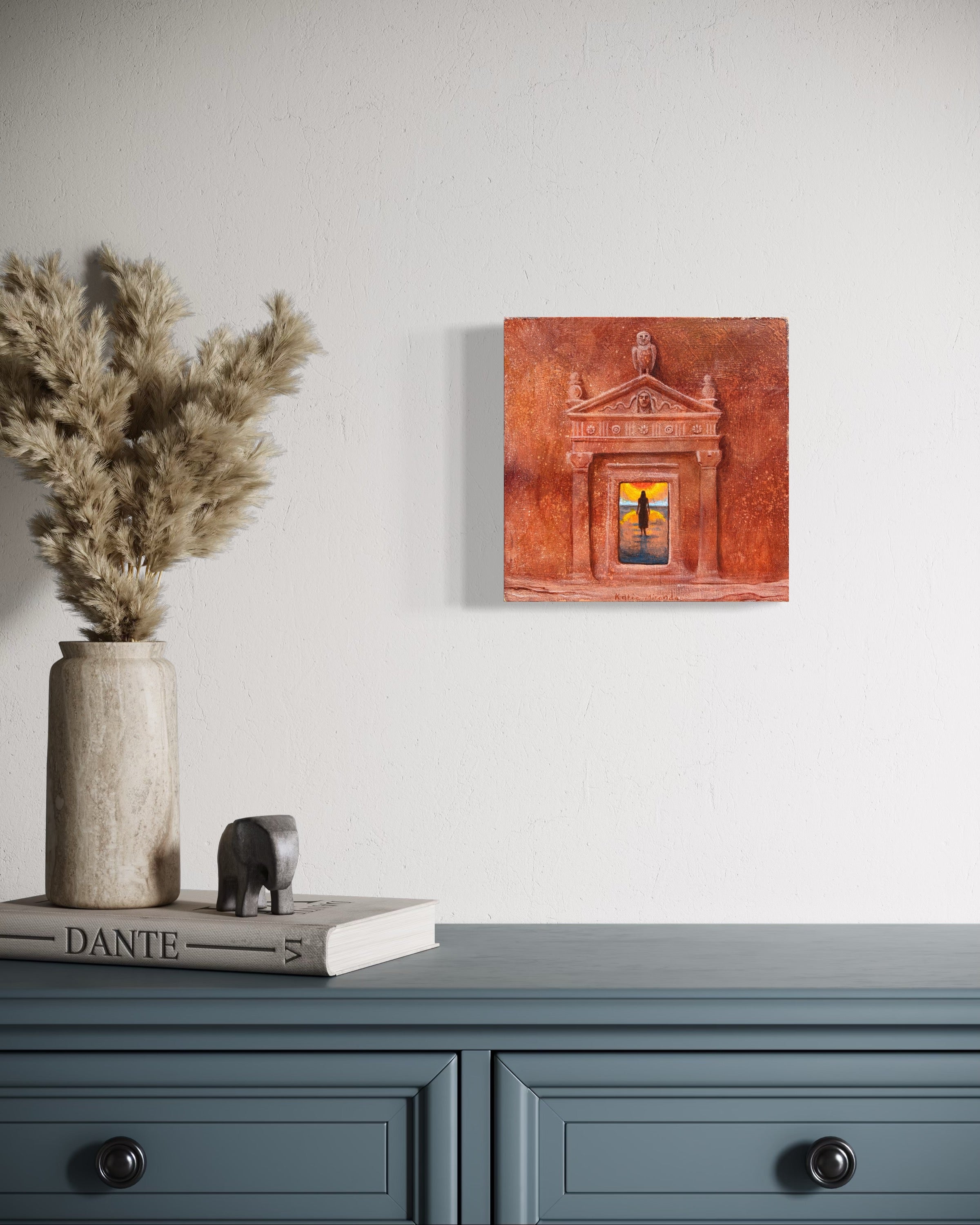 Nabataean Door painting