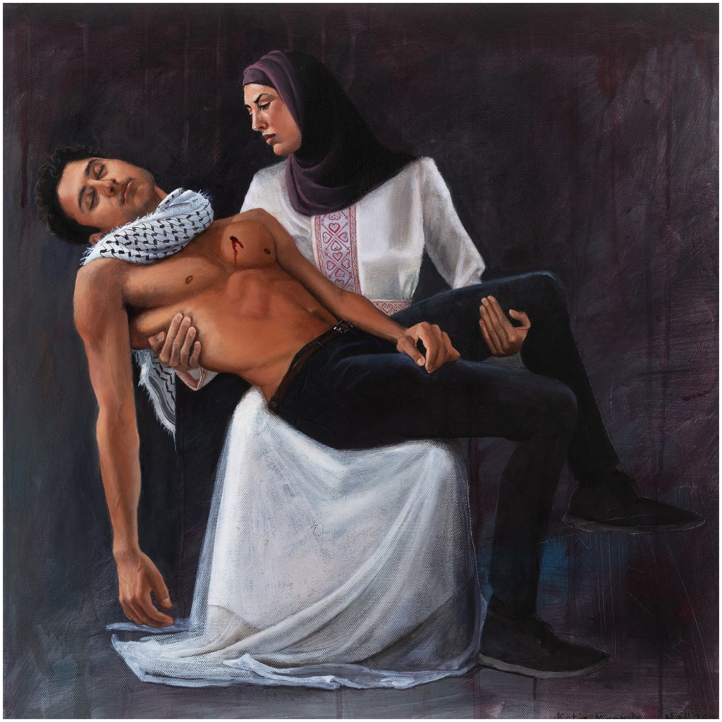 Pieta Giclée Stretched Canvas Print