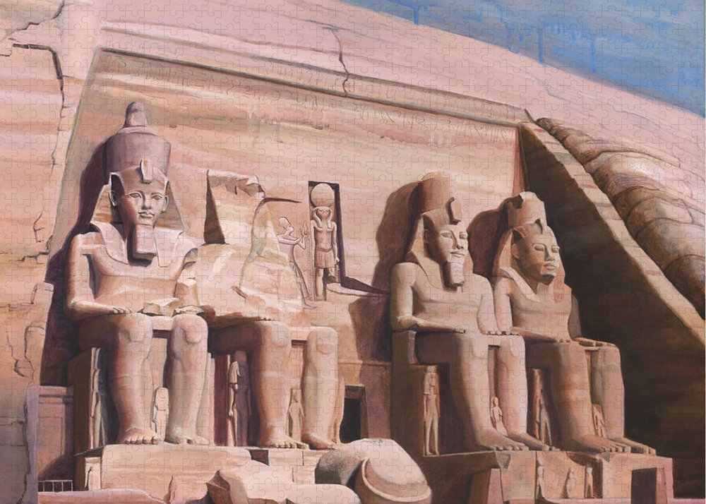 Abu Simbel 500 piece jigsaw Puzzle