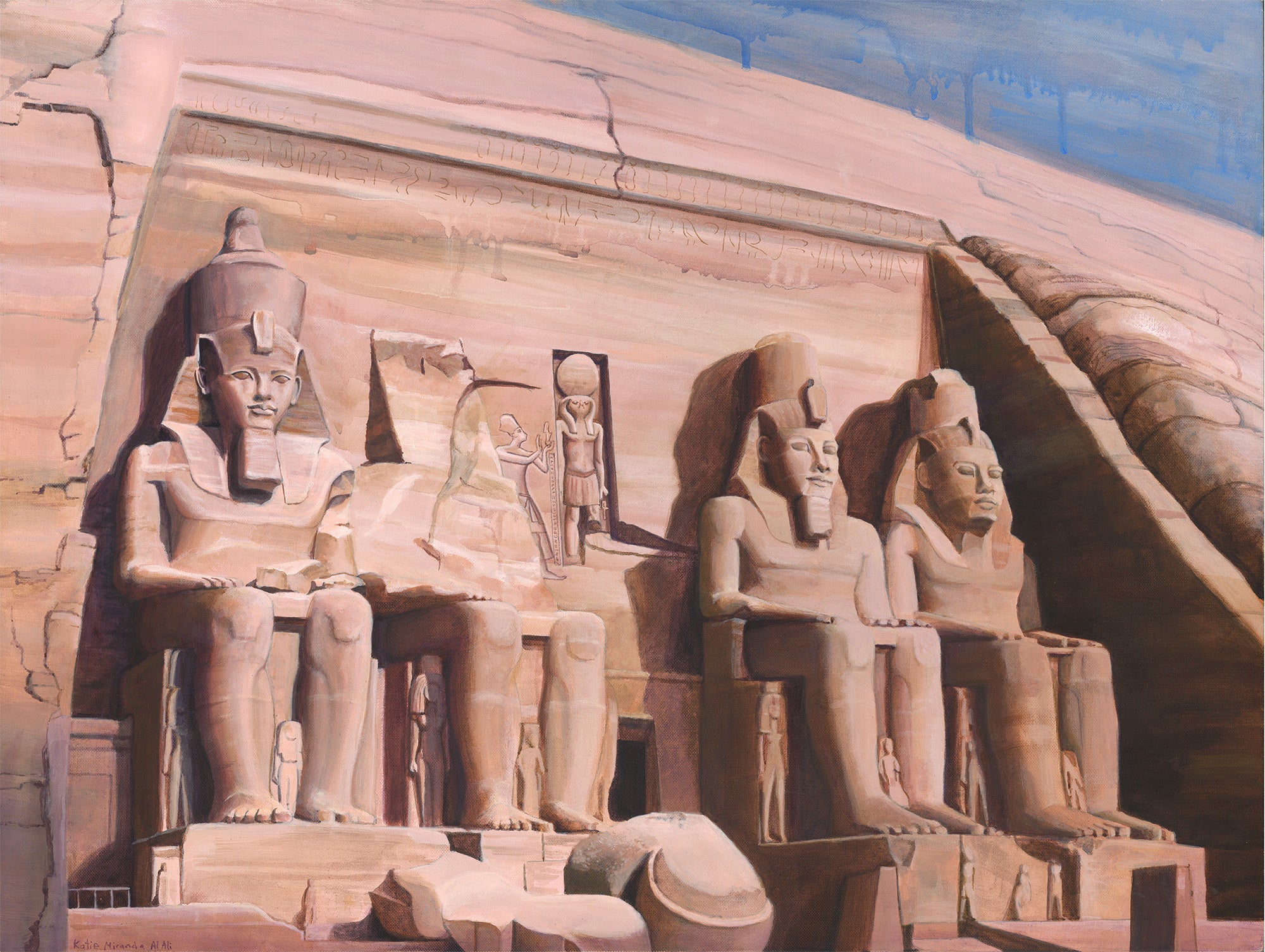 Abu Simbel 500 piece jigsaw Puzzle