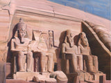 Abu Simbel Giclée Stretched Canvas print