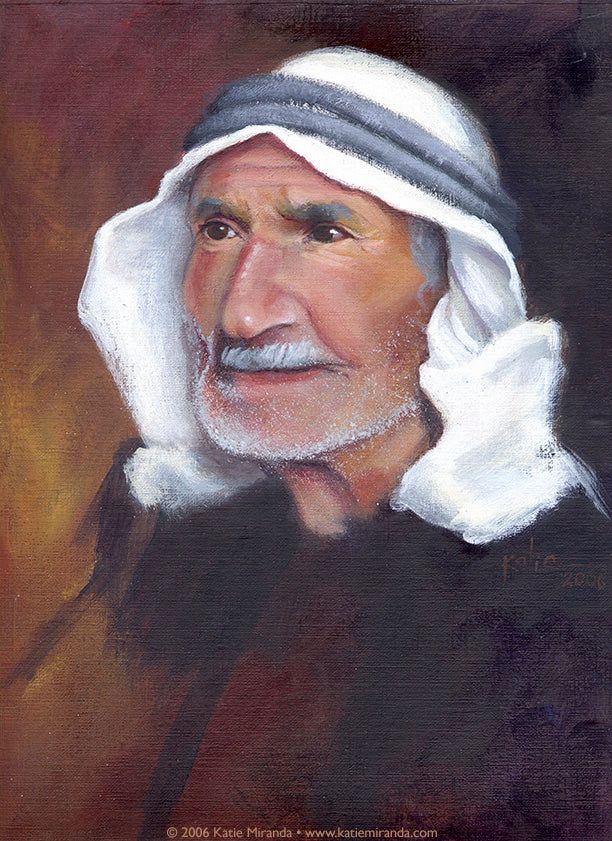 Haj Ibrahim painting