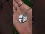 Arabic "I Love You" heart necklace video